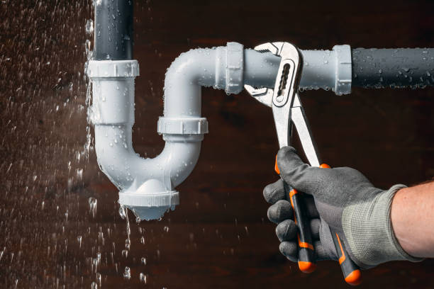 Professional Emergency Plumber technician working in Fairport, NY